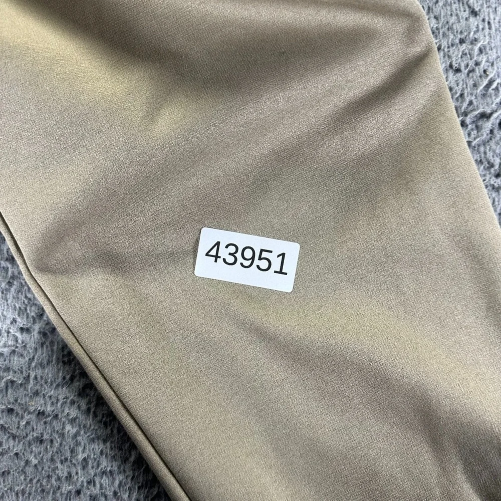 Nike Therma-Fit Sweatpants Mens M Beige Straight Performance Sports Activewear - Picture 9 of 9